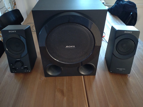 Sony tietokoneen kaiuttimet