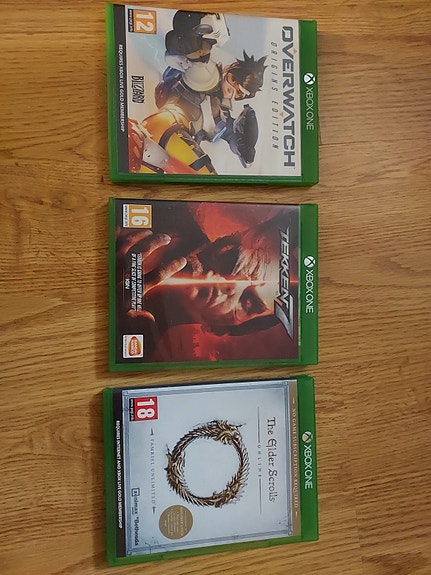 Xbox One pelit Overwatch, Tekken 7 ja The Elder Scrolls Online