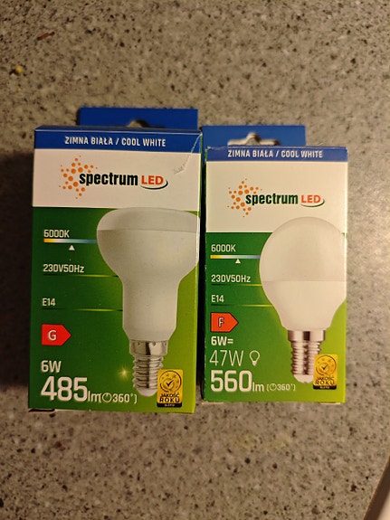 UUSI Led Lamppu E14 2kpl