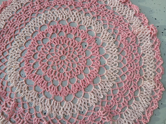 Pyöreä pitsiliina 47cm