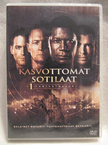 Kasvottomat Sotilaat kausi 1 dvd