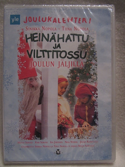 Heinähattu ja Vilttitossu joulun jäljillä dvd uusi