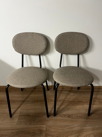 Dining Chairs, 2 pcs