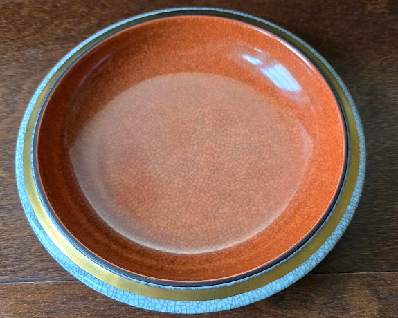 Royal Copenhagen kulho – Thorkild Olsen – krakleelasite – vintage design
