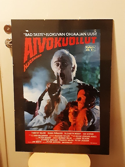 Aivokuollut / Braindead elokuvateatterijuliste K-18