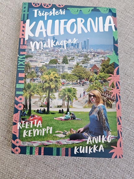 Tripsteri Kalifornia matkaopas kirja