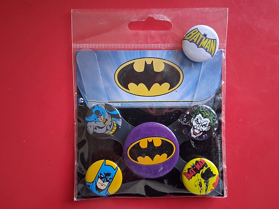 *UUSI* Batman rintamerkkisetti 5 + 1
