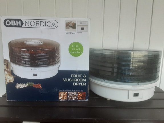 OBH Nordica hedelmä- ja sienikuivuri