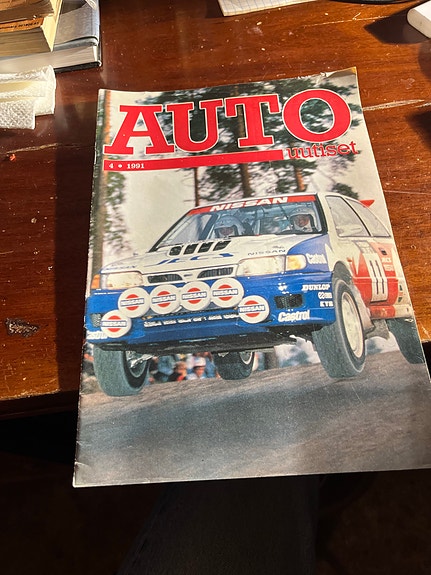 Auto-lehti 5/1992 aikakauslehti, Nissan:Datsin