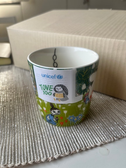 Arabia Muumi Tove 100 muki monivärinen
