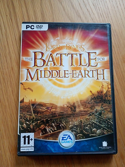 The Lord of the Rings The Battle for Middle-earth PC-peli DVD