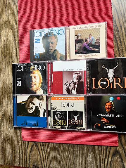Vesa-Matti Loirin CD-levyt