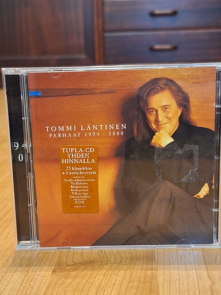 Myydään Tommi Läntinen Parhaat 1994 -2000 cd levy