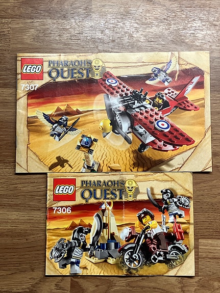 Lego Pharaos's Quest 2 Settiä