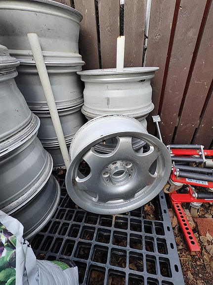 Mb alumiini vanteet 16" et 33 4kpl.