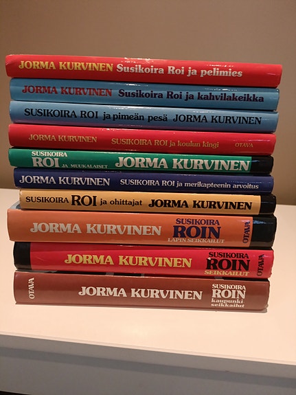 Jorma Kurvinen Susikoira Roi kirjasarja