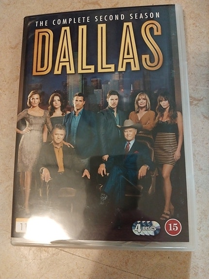 Dallas tv-sarja DVD kausi 2