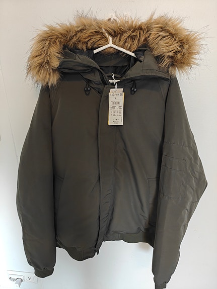 Jacket with Detachable Fur Brand New