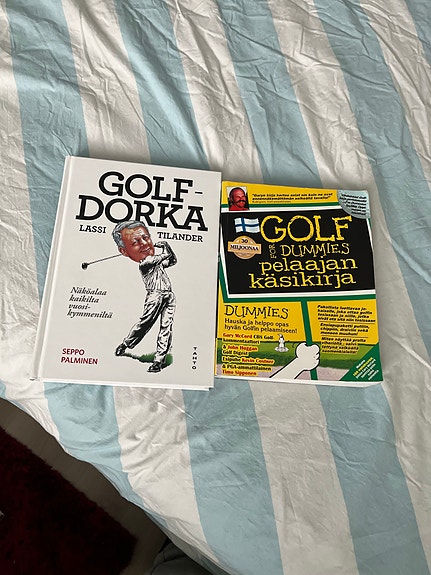 Golfdorka ja Golf for Dummies pelaajan käsikirja kirjat