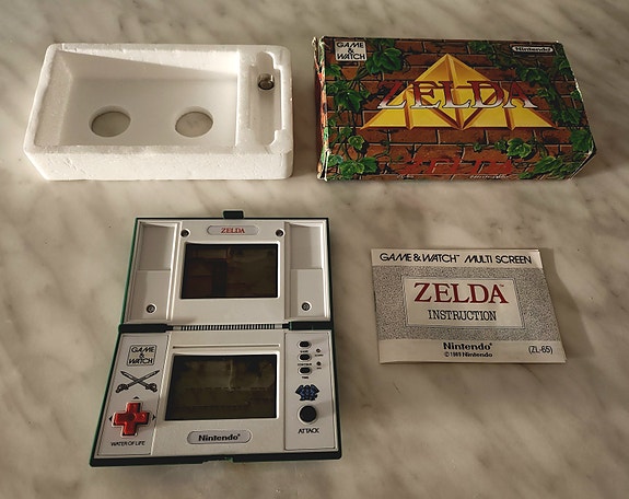Zelda Game & Watch 1989 CIB