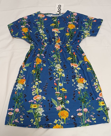 Molo uusi mekko 122/128