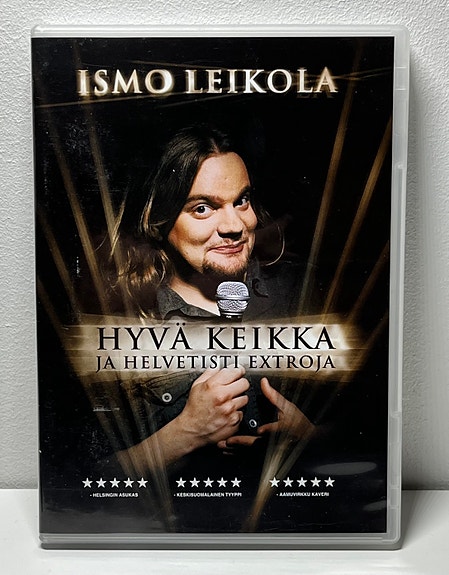Ismo Leikola - Hyvä keikka ja helvetisti extroja DVD signeerauksella