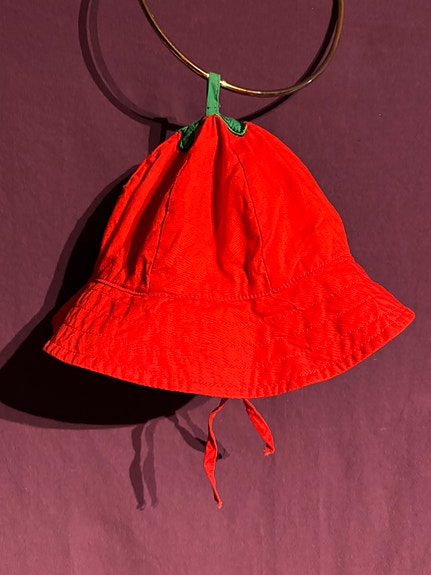 Lindex Baby lasten mansikka hattu