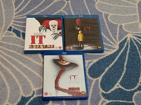 It (1990) + It + It Chapter Two Blu Ray