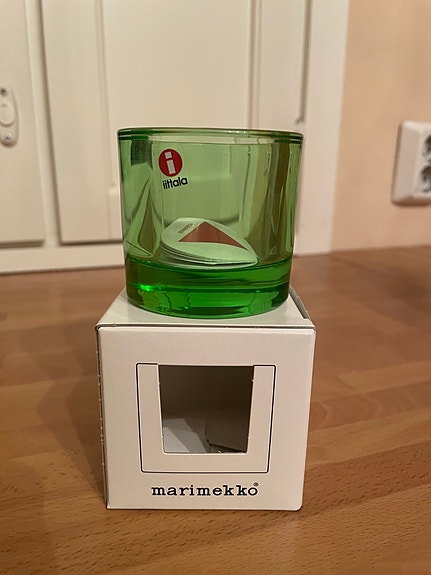 Iittala Kivi tuikkukippo omenanvihreä
