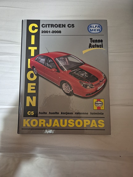 Alfa Mer Citroën C5 korjausopas 2001–2008