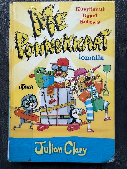 Me Ponnekkaat lomalla lastenkirja