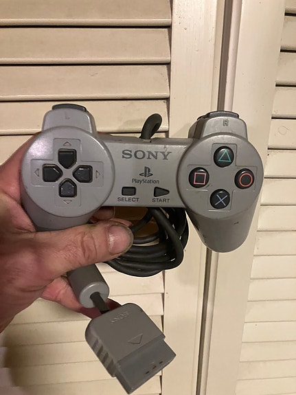 Sony PlayStation ohjain harmaa johdollinen