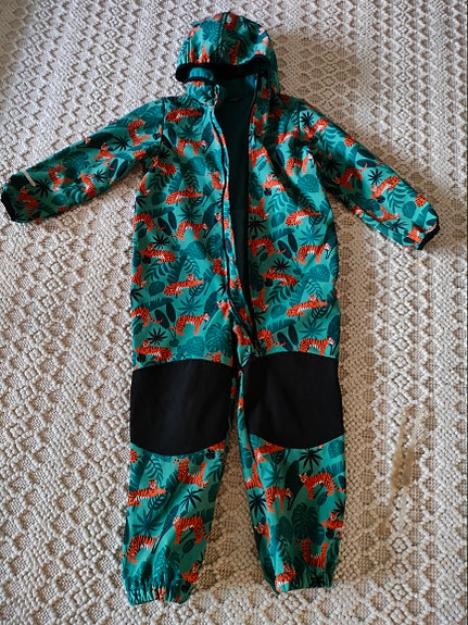 Mini mize softshell-haalari, 122cm