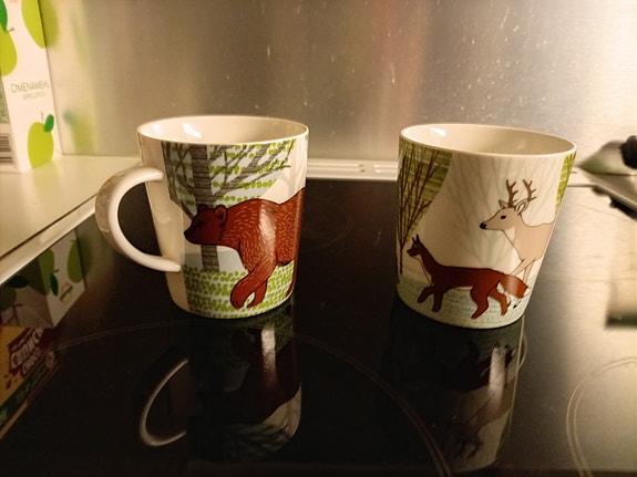 Kupit metsän eläinten kuvilla