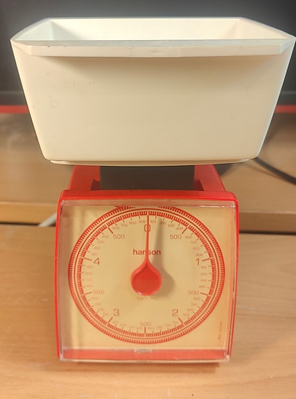Hanson retro keittiö vaaka