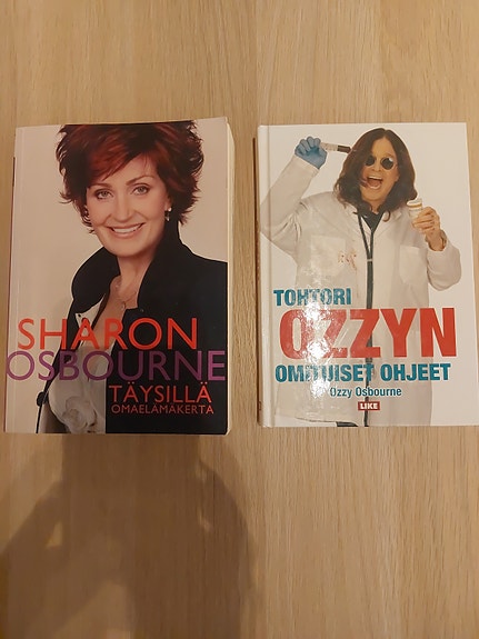 Sharon Osbourne ja Ozzy Osbourne kirjat, 2 kpl