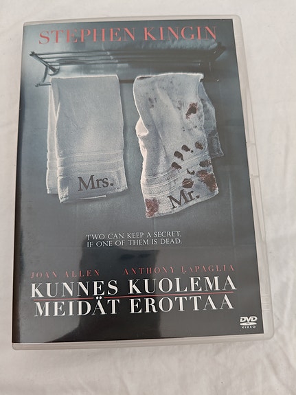 Stephen King kunnes kuolema meidät erottaa dvd