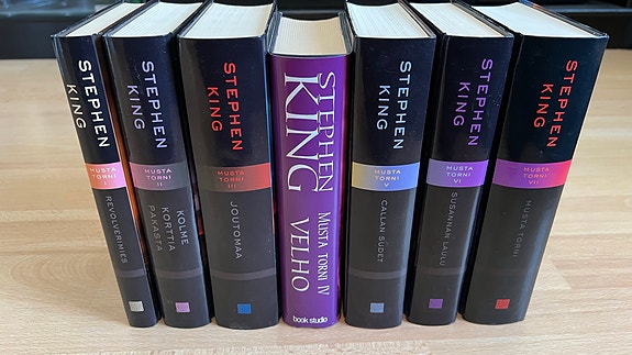 Stephen King Mustatorni
