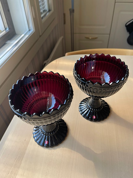 Iittala mariskooli luumunpunainen