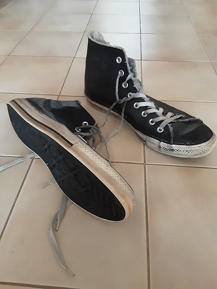 Converse tennarit koko 44 musta