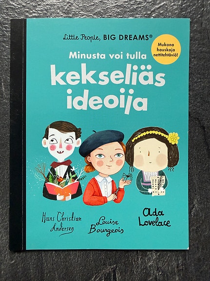 Minusta voi tulla kekseliäs ideoija -lastenkirja