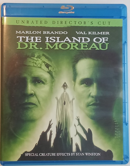The Island of Dr. Moreau-Tohtori Moreaun saari, 1996 (Blu-ray) Marlon Brando