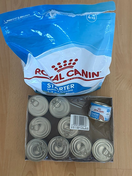 Royal Canin Starter Mini 4kg + 7 märkäruokaa