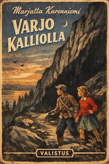 Varjo kalliolla kirja, Marjatta Kurenniemi v. 1947