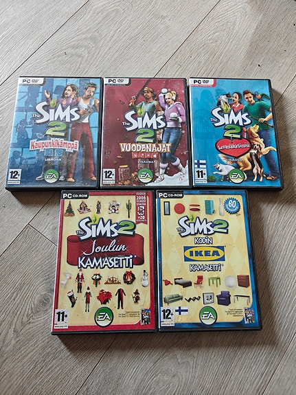 The Sims 2 lisäosat PC