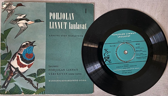 Sten Wahlström  – Pohjolan Linnut Laulavat 1, 7” EP-levy