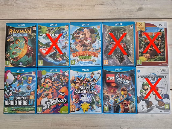 Nintendo Wii U -pelejä