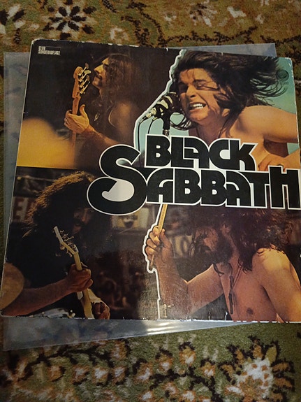 Black Sabbath - Black Sabbath LP (Saksa)
