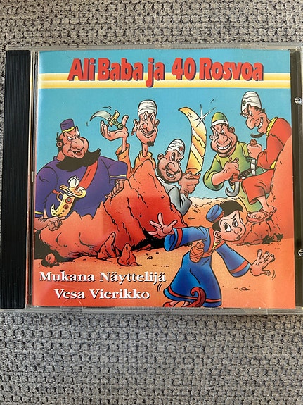 Ali Baba ja 40 rosvoa CD-äänite Vesa Vierikko