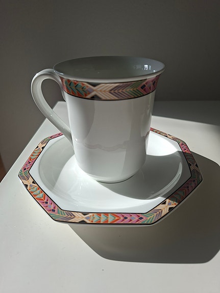 Villeroy&Boch kuppi ja lautanen